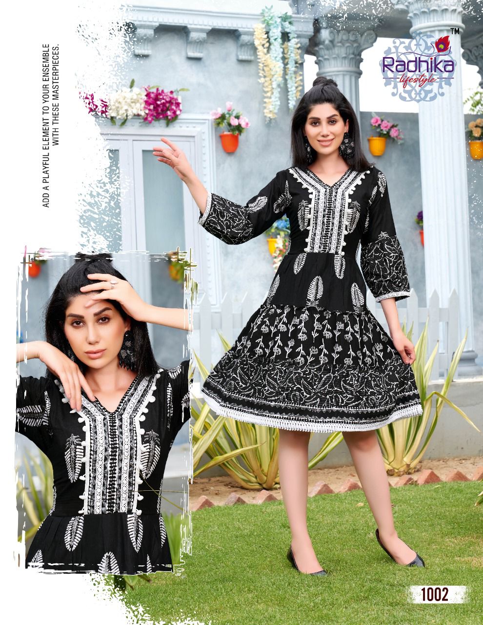 PANKH 1 New Stylish Designer Fancy Party Wear Short Kurti Collection